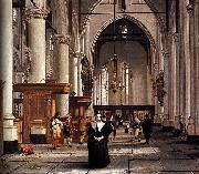 Cornelis de Man, Interior of the Laurenskerk in Rotterdam